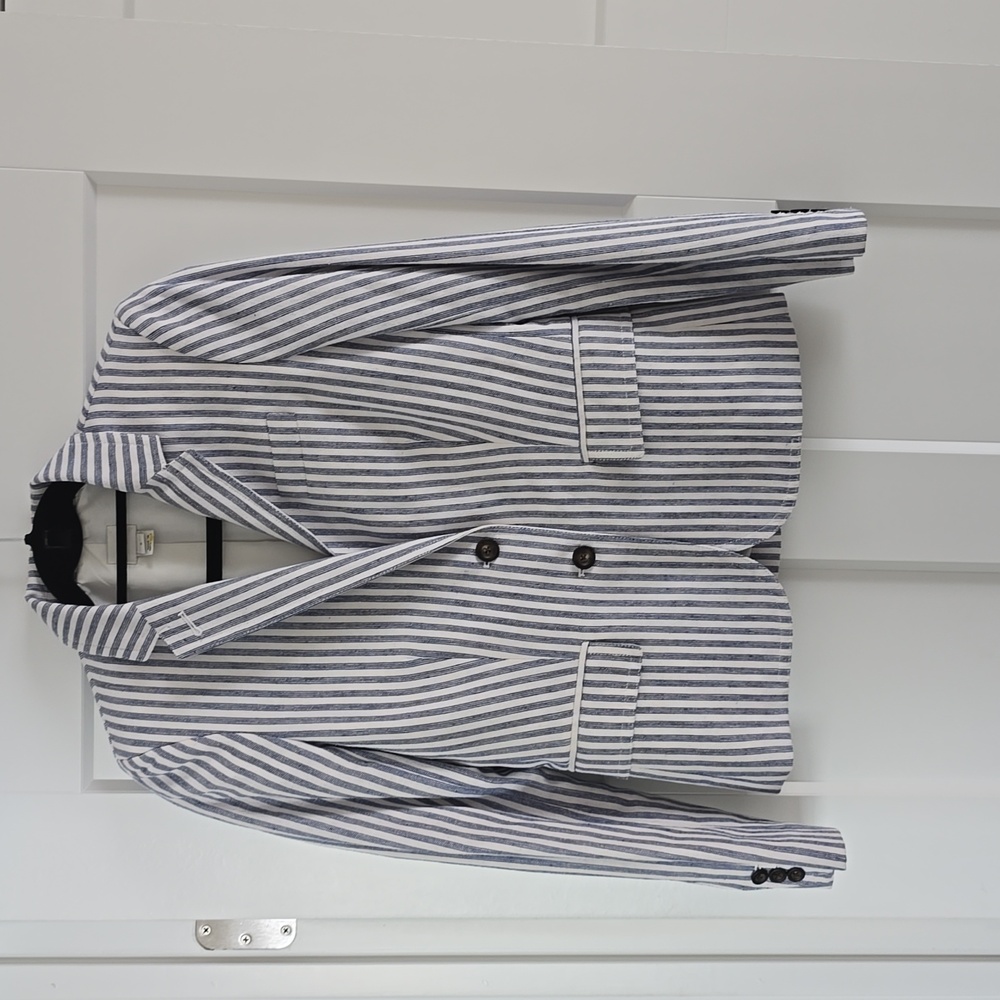 J. Crew Striped Blazer